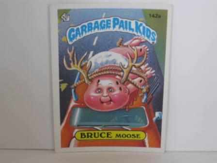 142a BRUCE Moose 1986 Topps Garbage Pail Kids Card